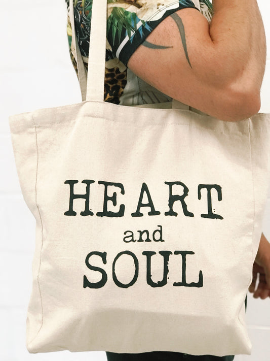 HEART AND SOUL TOTE BAG